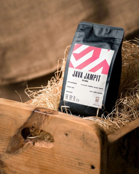 Kawa ZIARNISTA ŚWIEŻO PALONA JAVA Prezent 250g - Palarnia kawy Aroma Cafe